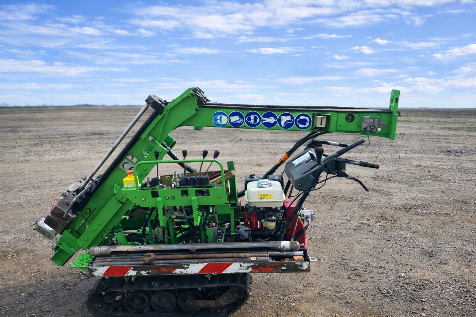 Pénétromètre dynamique lourd pour études de sol et compactage en Martinique